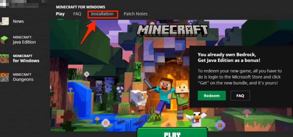 minecraft default java launcher