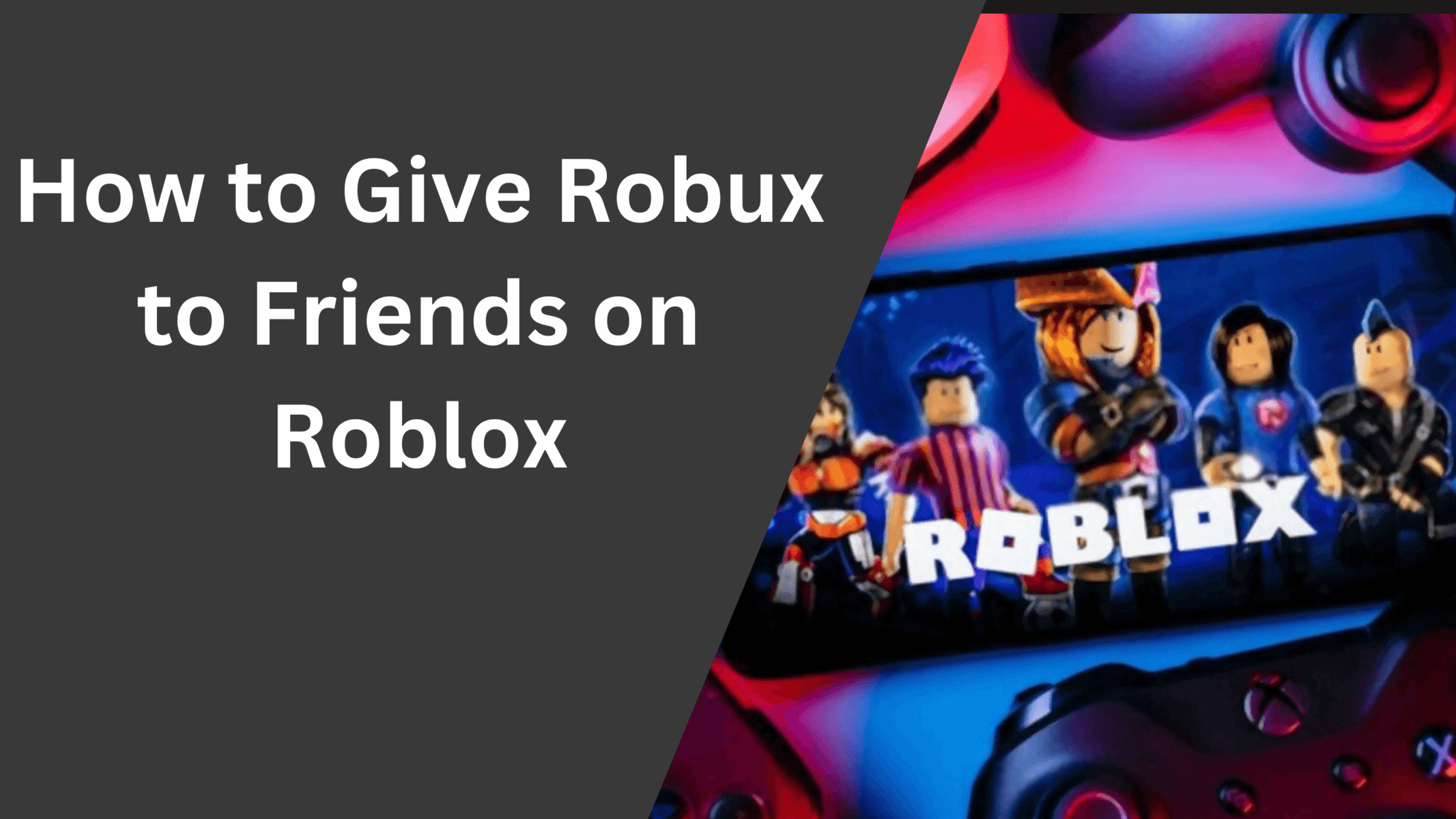 How to Give/Donate Robux to Friends on Roblox