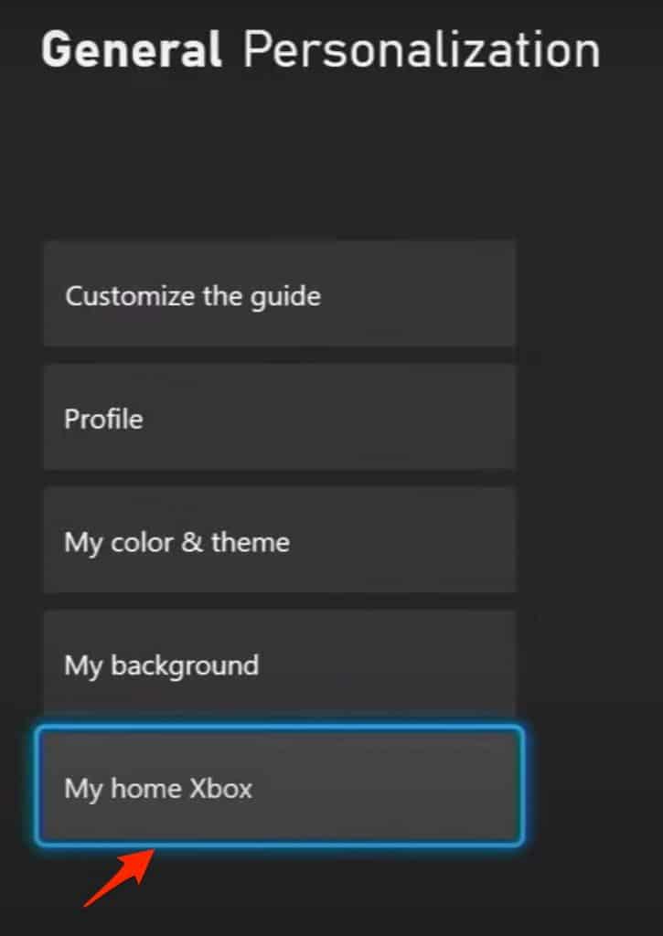 my home xbox