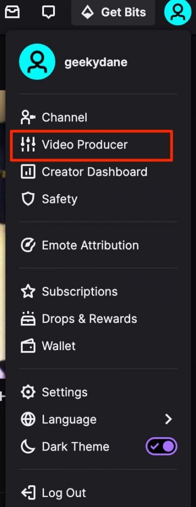 video producer twitch