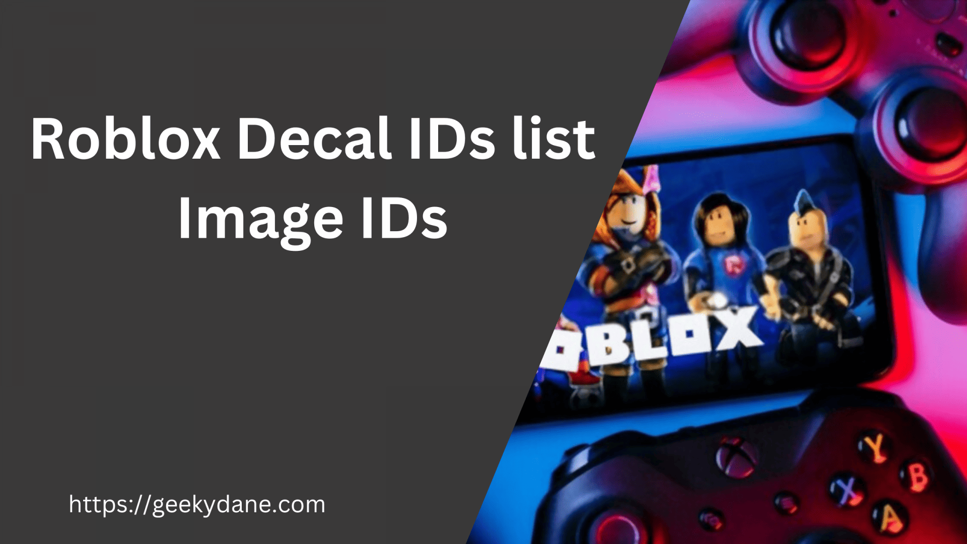 Roblox Decal IDs list – Image IDs [Updated]