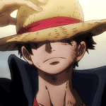 luffy anime decal