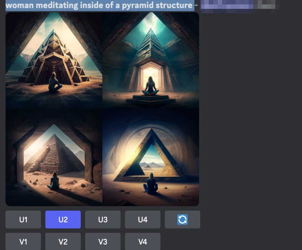 midjourney AI image discord bot