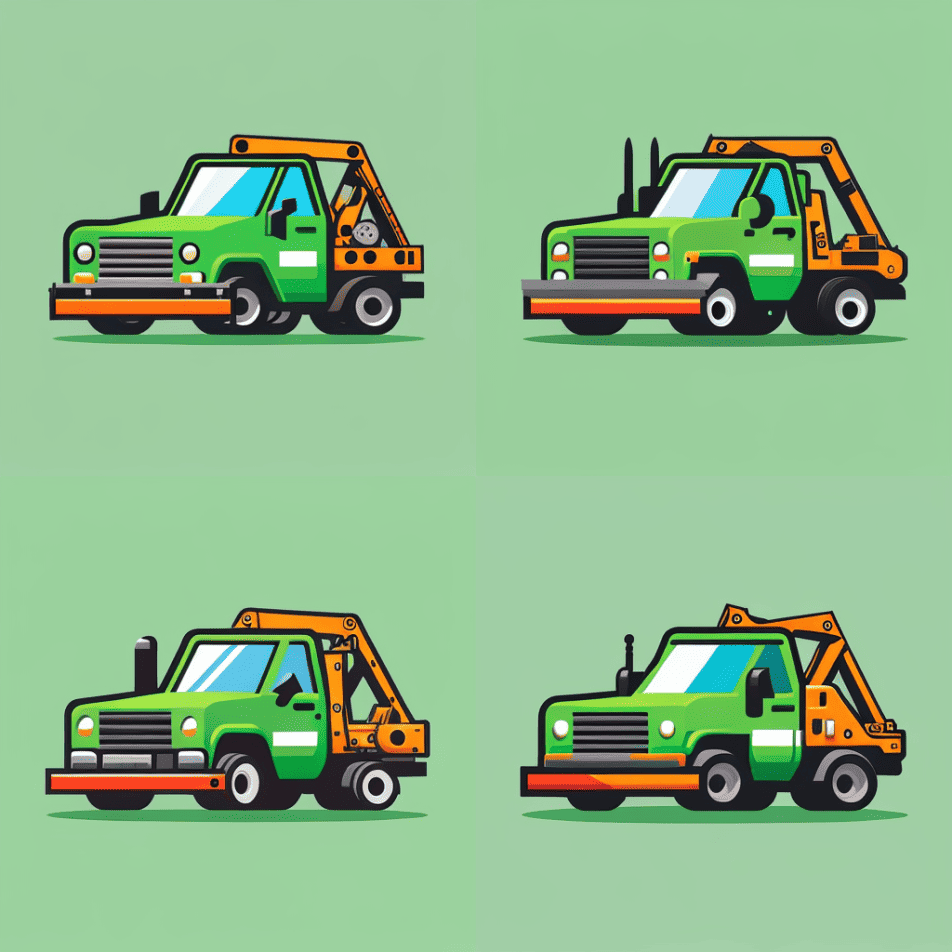 truck ios app icon free ai image
