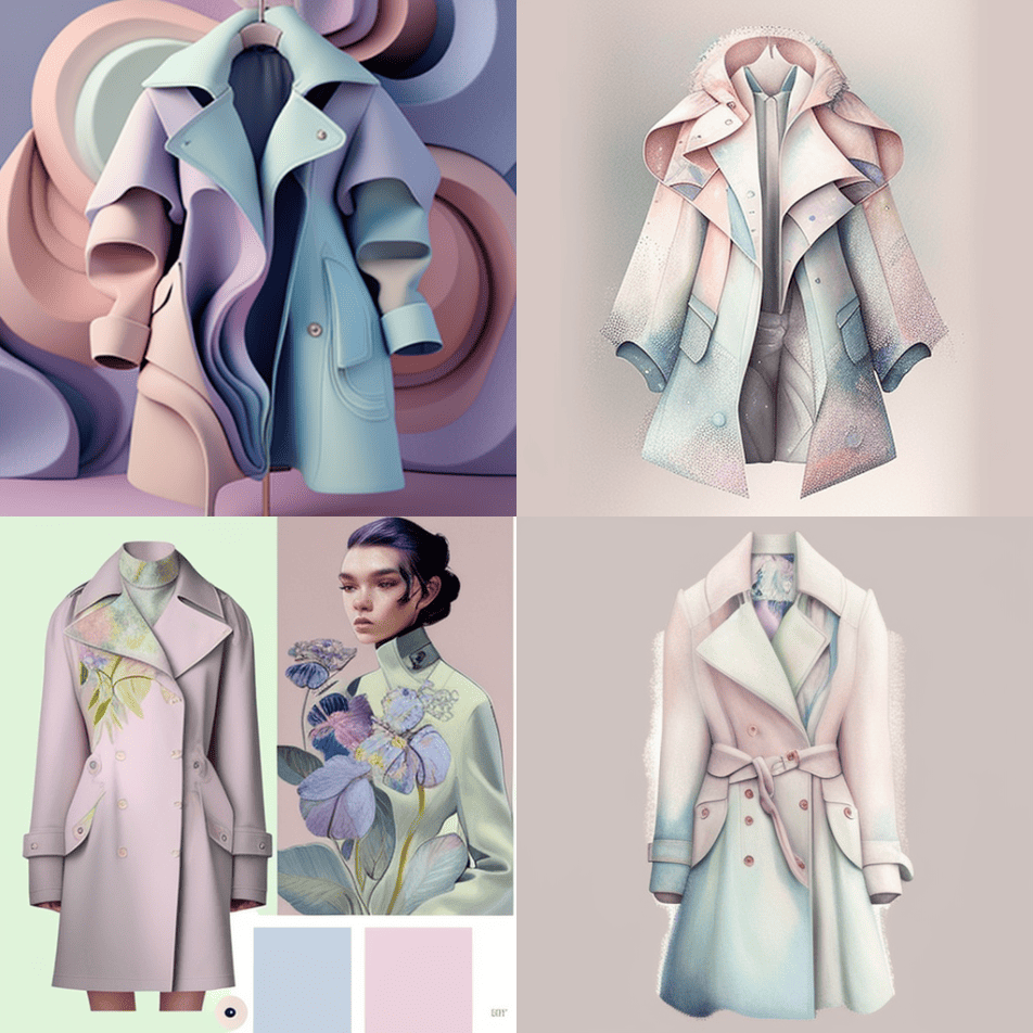 white coat clothes ai image generation