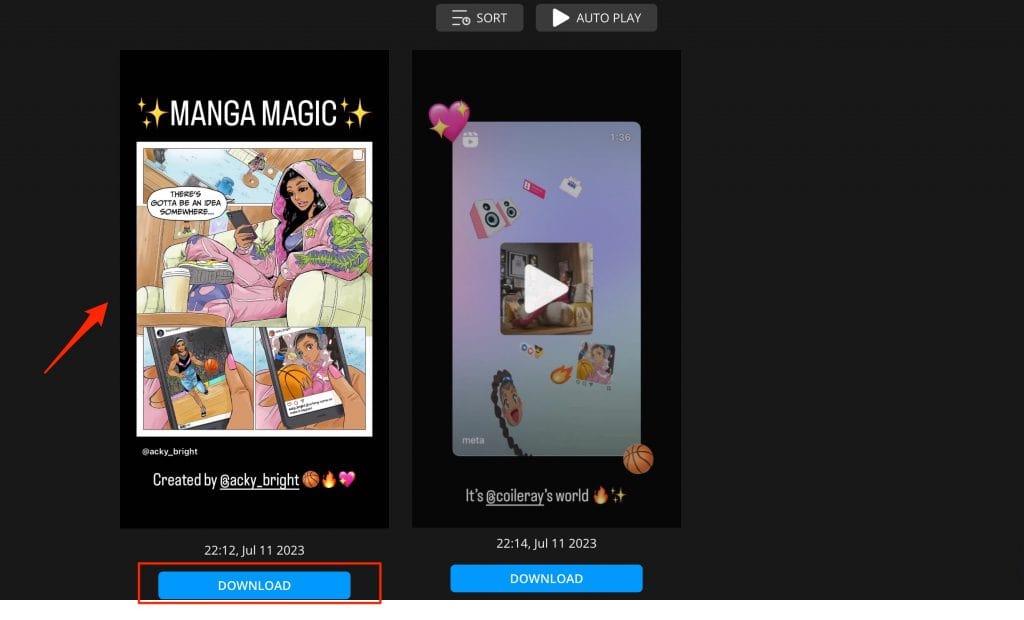 iganony download instagram stories