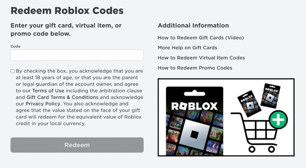 redeem roblox codes