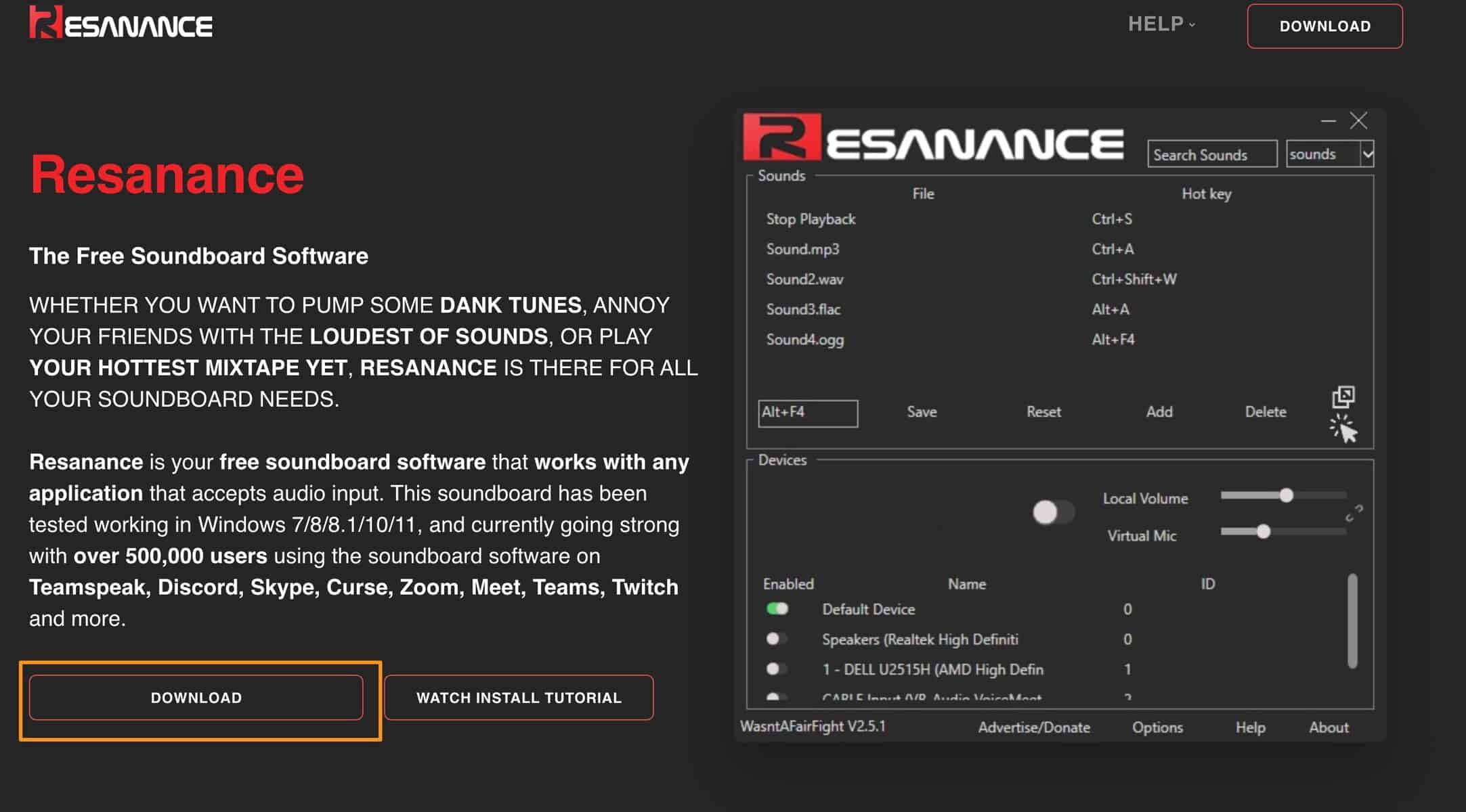 Resanance Discord_Soundboard