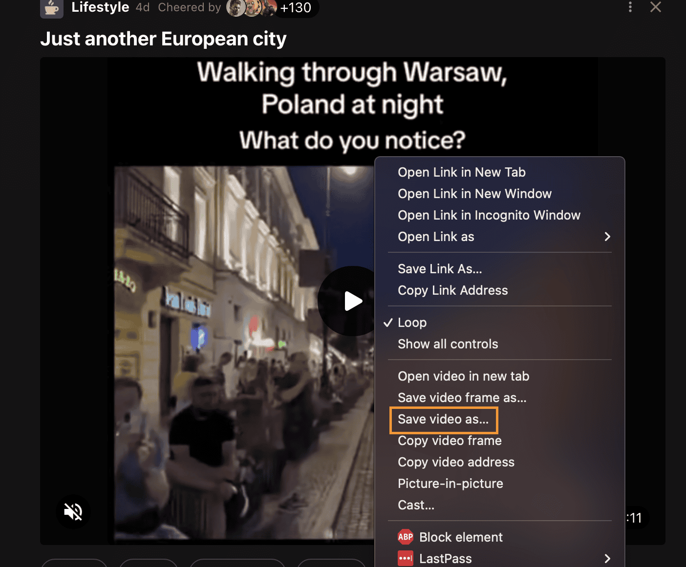 download embedded video directly