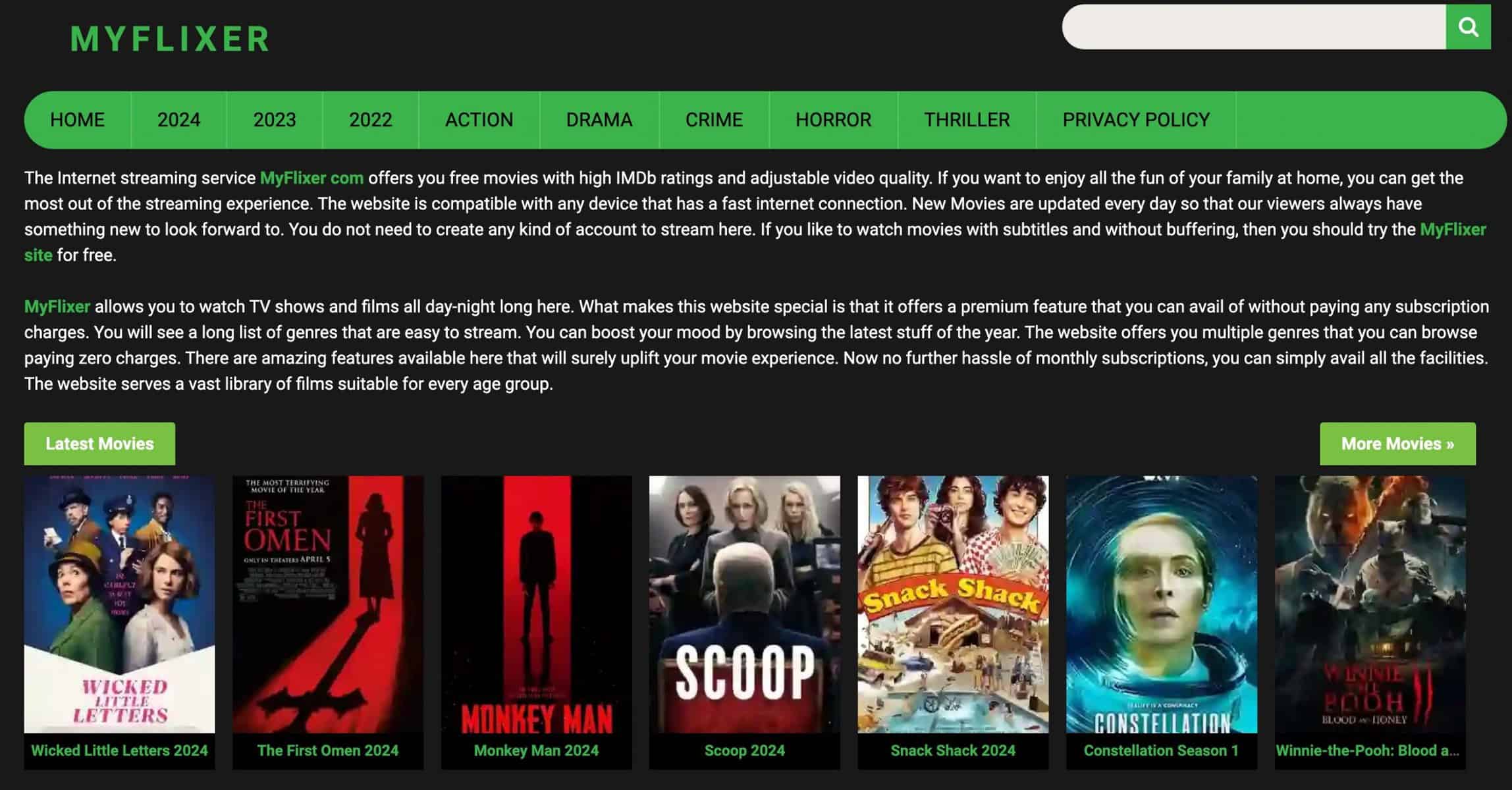 myflixer online movie streaming