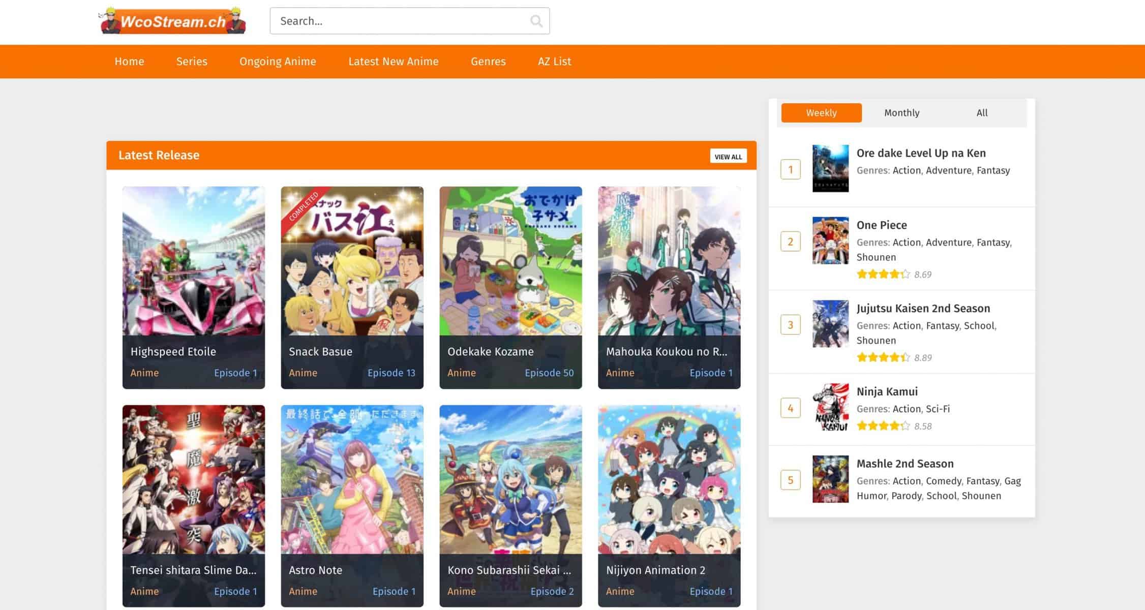wcostream animeowl alternative