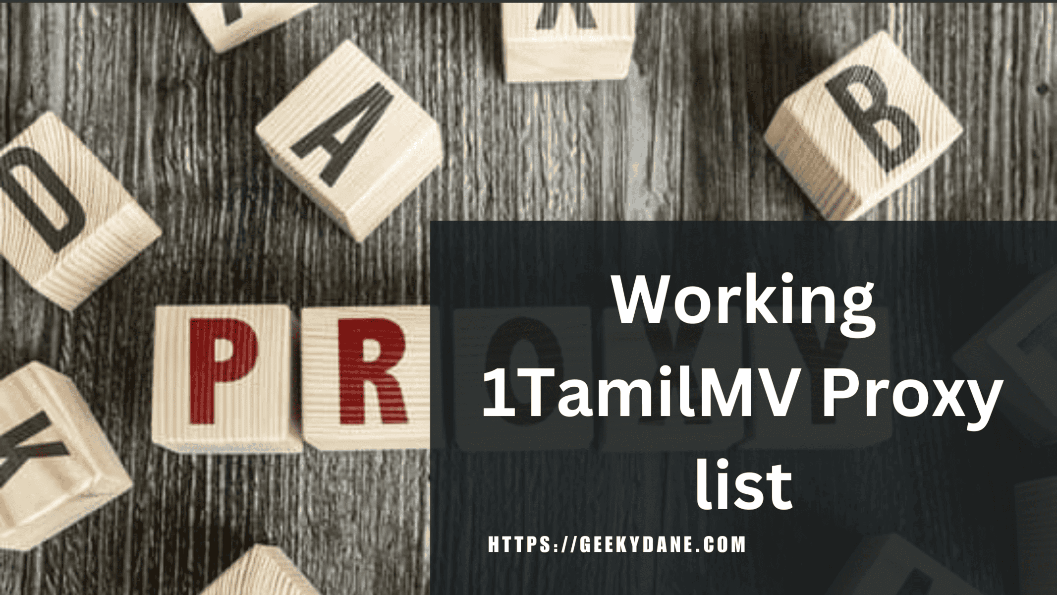 1TamilMV Proxy Unblock – Tested Working Proxies and Mirror Sites