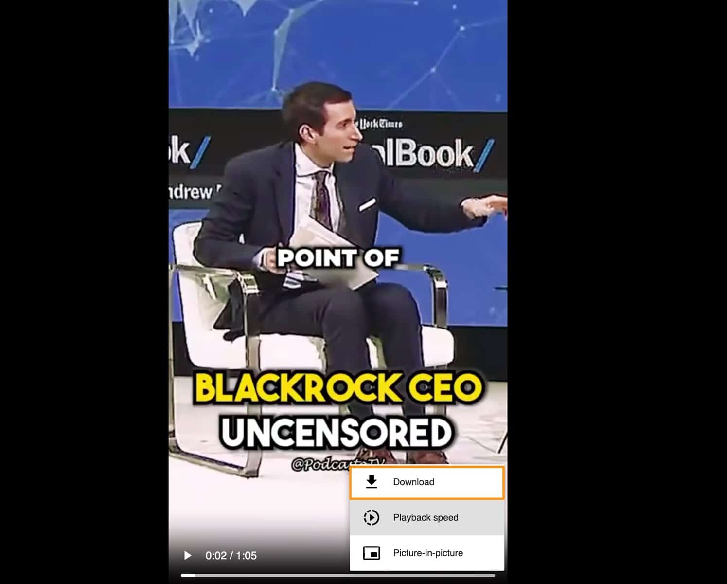 directly download embedded videos
