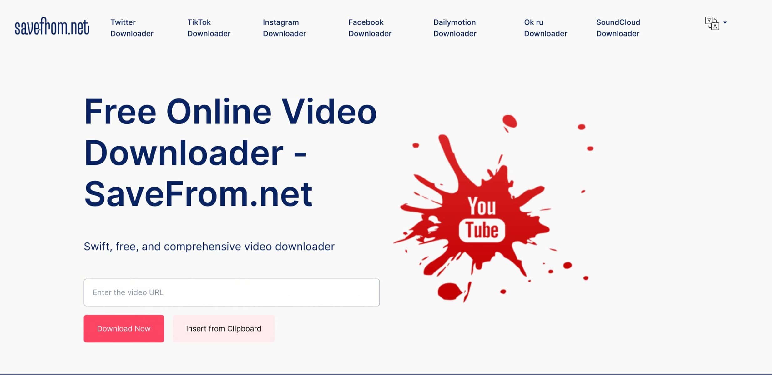 savefrom net embedded videos