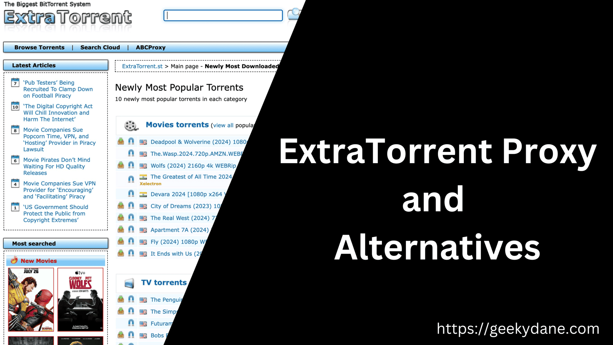 ExtraTorrent Proxy – Working Proxy list 2024