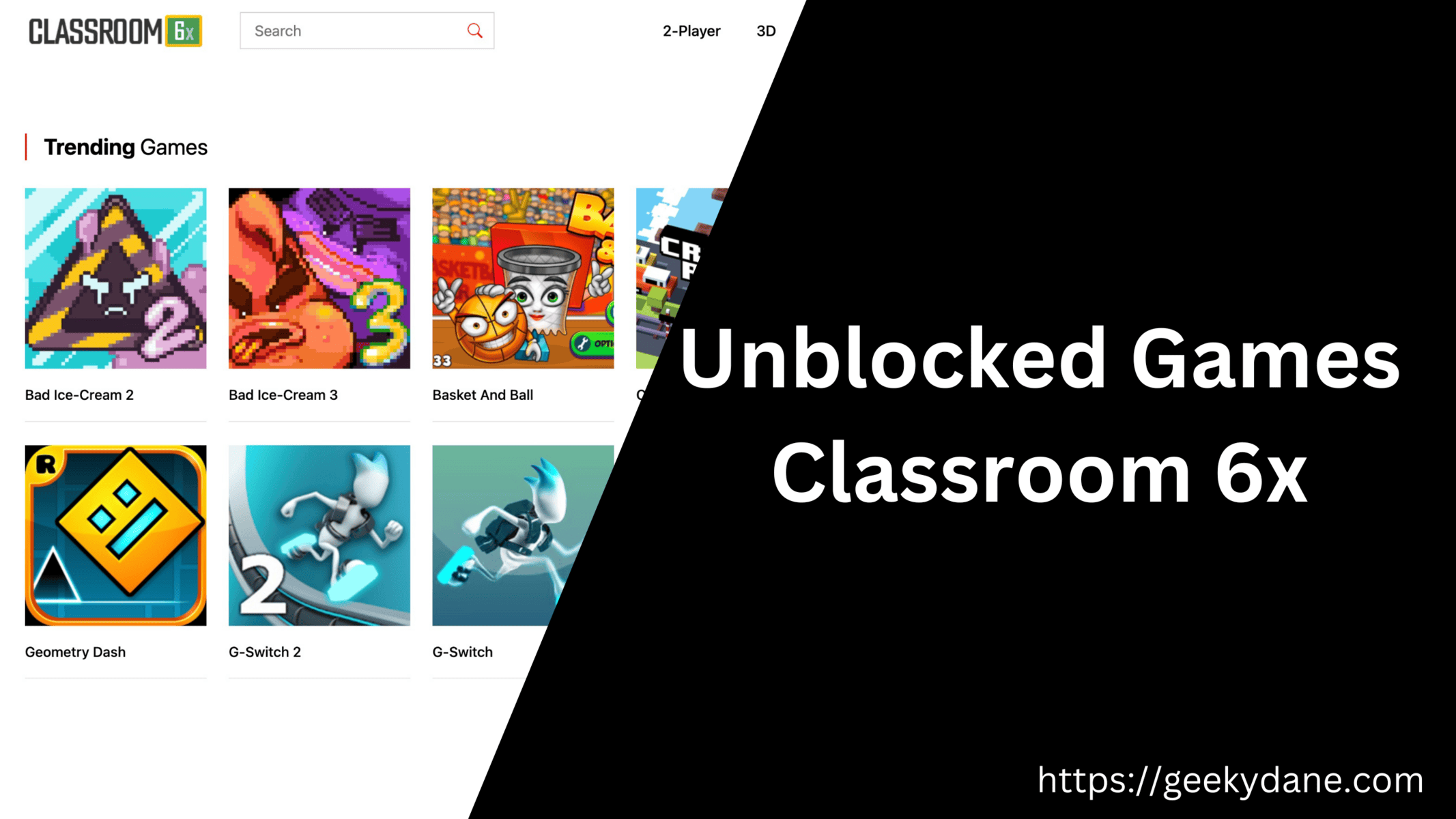 Unblocked Games Classroom 6x, No Ads