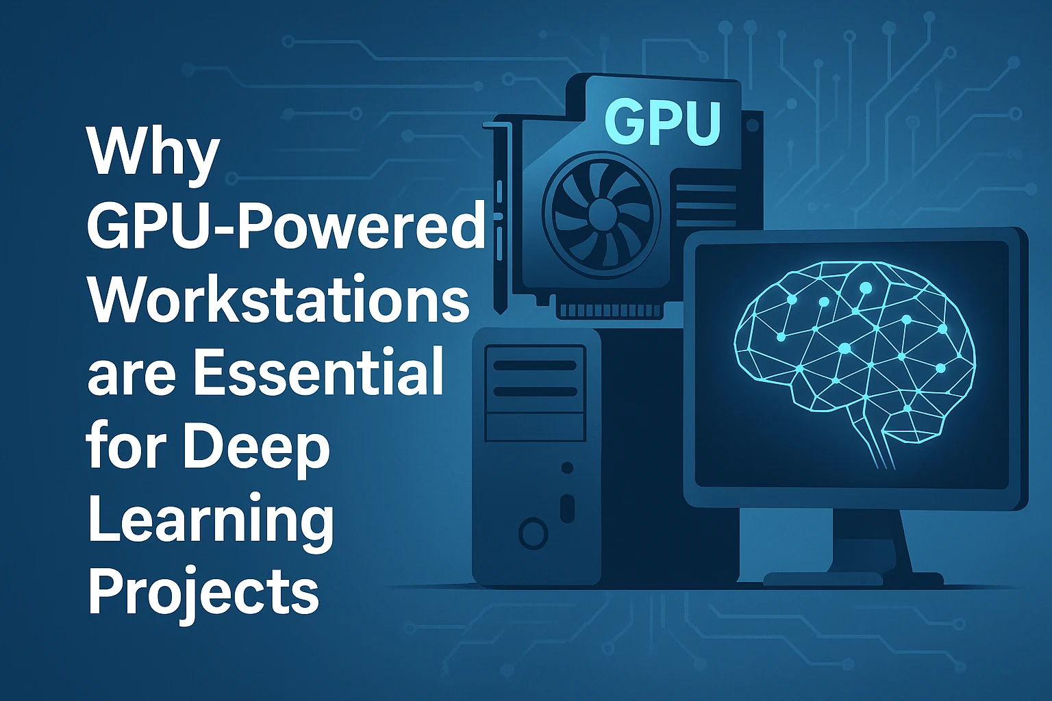Why GPU-Powered Workstations are Essential for Deep Learning Projects