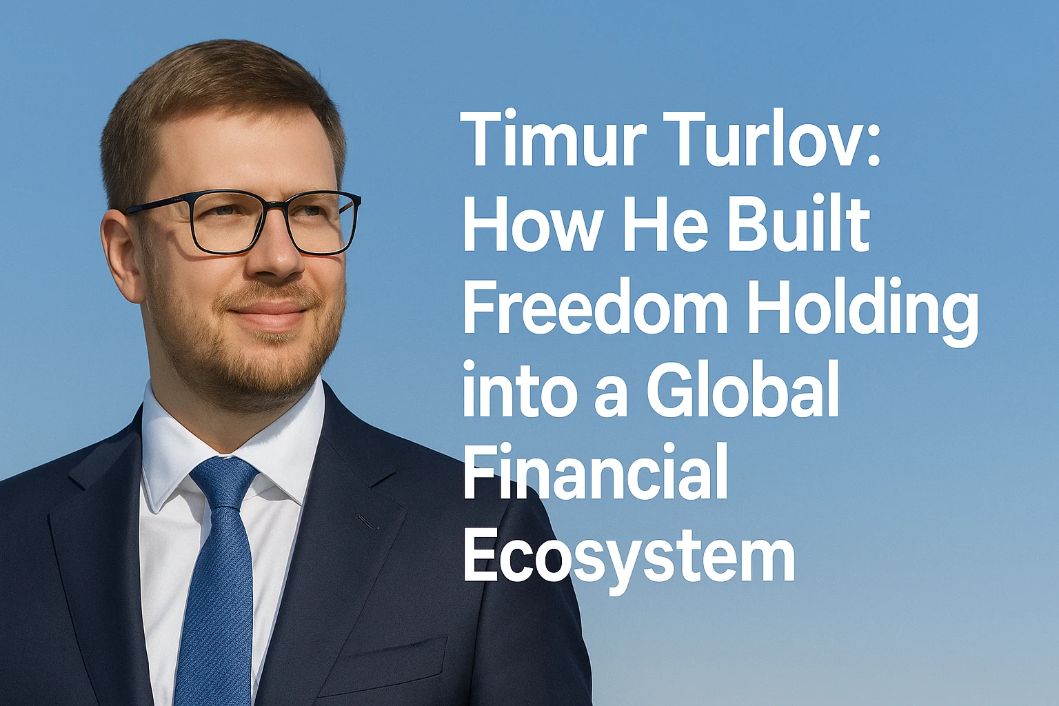 Timur Turlov: How He Built Freedom Holding into a Global Financial Ecosystem